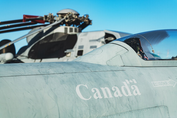 Canadian Air Force Jet